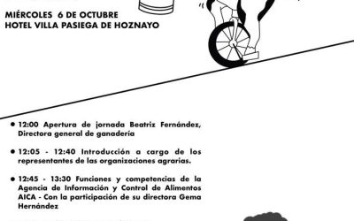JORNADA LÁCTEA- MIÉRCOLES, 6 DE OCTUBRE EN HOZNAYO