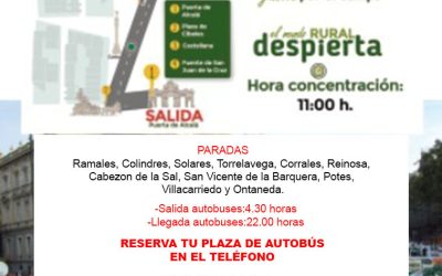 GRAN MANIFESTACIÓN EN MADRID. DOMINDO, 20 DE MARZO-RESERVA DE PLAZA PARA IR EN AUTOBÚS