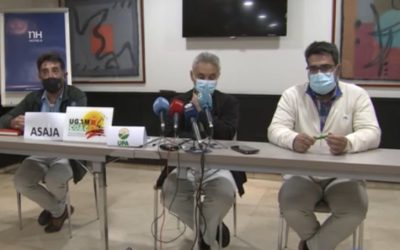 LAS ORGANIZACIONES AGRARIAS DE CANTABRIA UGAM-COAG, ASAJA Y UPA CONTINUAN EL PROCESO DE MOVILIZACIONES CONTRA LA INCLUSIÓN DEL LOBO EN EL LESPRE