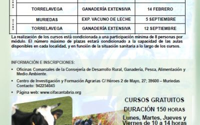 CURSOS DE INCORPORACIÓN A LA ACTIVIDAD AGRARIA – OTOÑO 2022