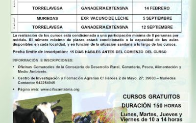 Cursos de incorporación a la actividad agraria para 2022