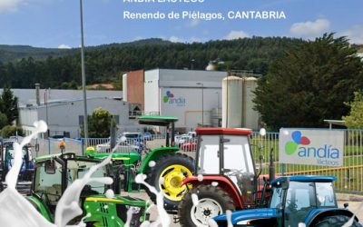 MANIFESTACIÓN Y TRACTORADA EN ANDÍA LÁCTEOS (RENEDO DE PIÉLAGOS)