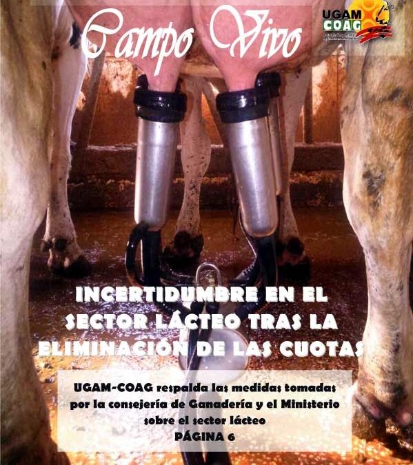 PUBLICADO EL NÚMERO 31 DE LA REVISTA “CAMPO VIVO” CORRESPONDIENTE A LOS MESES DE MARZO Y ABRIL DE 2015