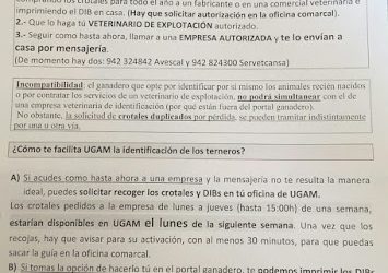 EL GANADERO TENDRÁ VARIAS OPCIONES PARA REGISTRAR LOS TERNEROS NACIDOS.