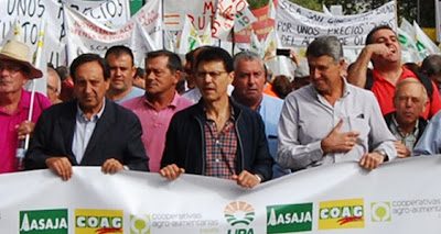 ASAJA, COAG y UPA lanzan un proceso de movilizaciones en toda España