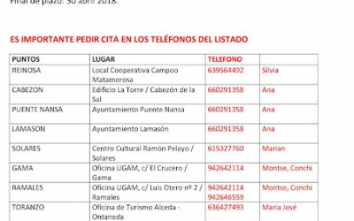 INICIO CAMPAÑA TRAMITACIÓN AYUDAS AGRARIAS PAC 2018