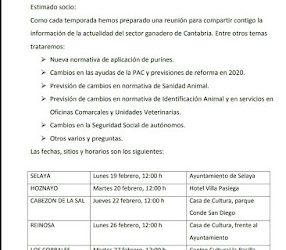 Charlas anuales de UGAM