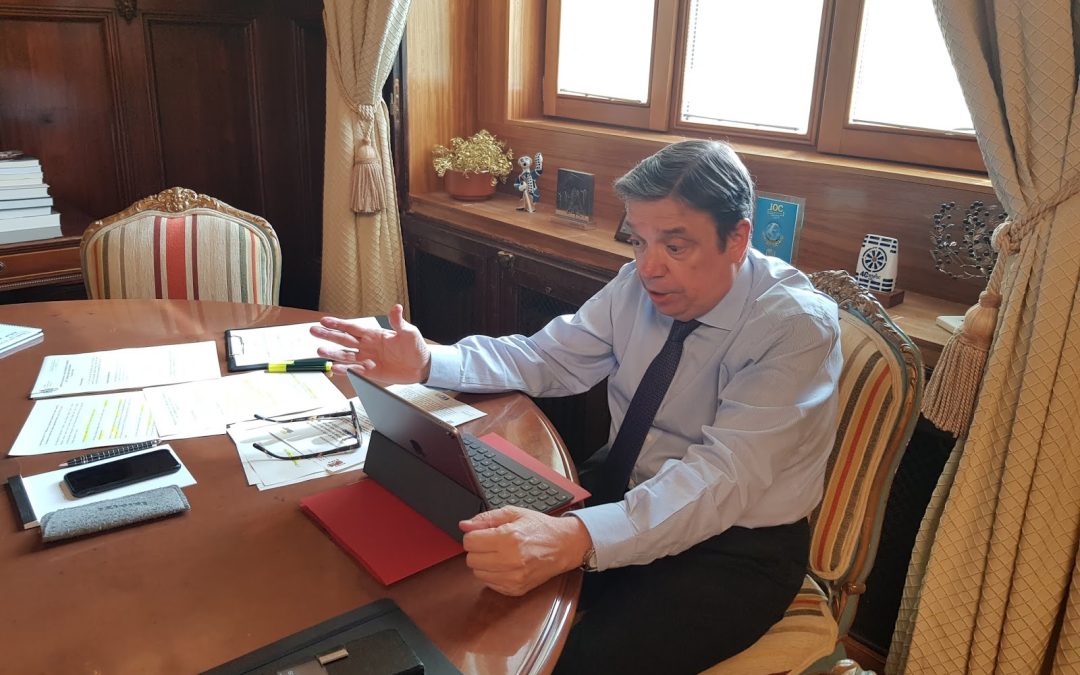 ESPAÑA RECLAMA UNA PAC FUERTE ANTE LA CRISIS DEL COVID-19