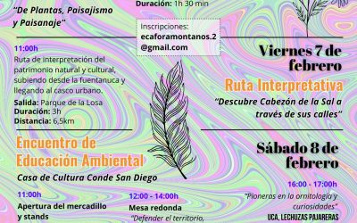 UGAM-COAG PARTICIPA EN LAS II JORNADAS DE EDUCACIÓN AMBIENTAL DEL IES FORAMONTANOS (CABEZÓN DE LA SAL)