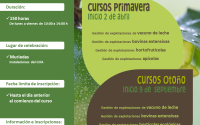 CONVOCATORIA- CURSOS DE INCORPORACIÓN A LA ACTIVIDAD AGRARIA 2025
