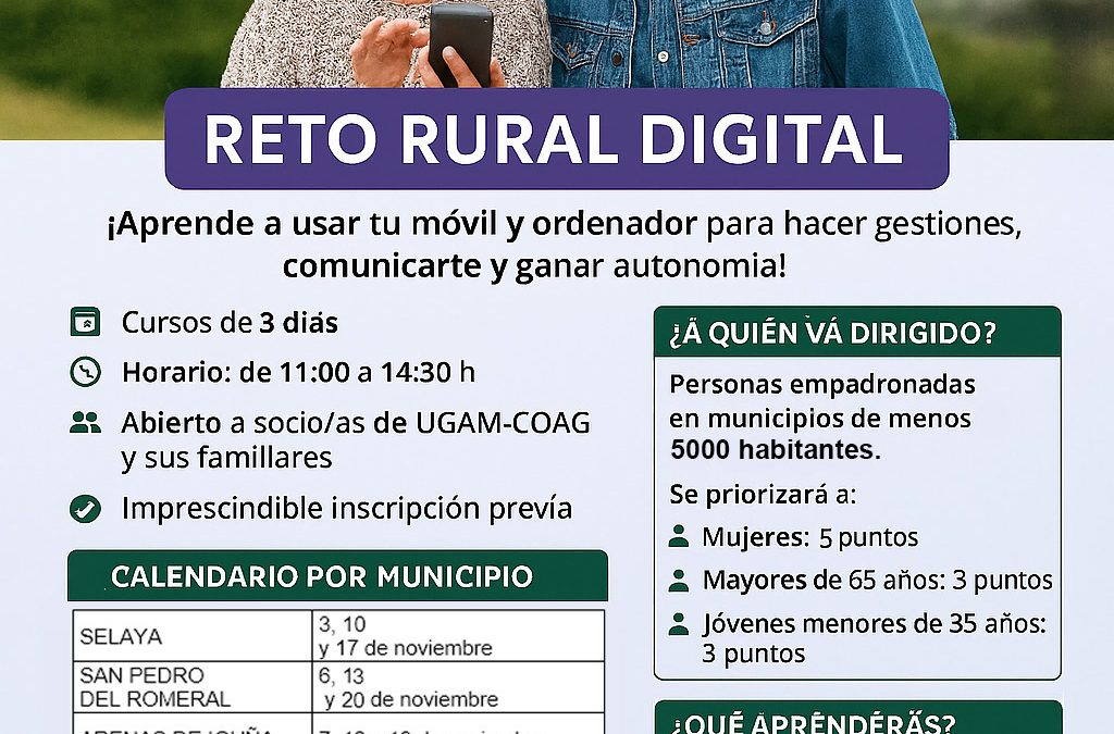 ¡Últimas plazas! Cursos gratuitos para mejorar tus habilidades digitales
